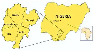 South East Geo Political Zones